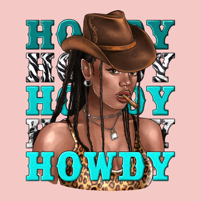 Howdy Howdy Black Girl Urban Heavy Tee by texasbilliewilder | Teevron