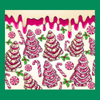 Pink Christmas Tree Cakes Urban Hoodie | Teevron