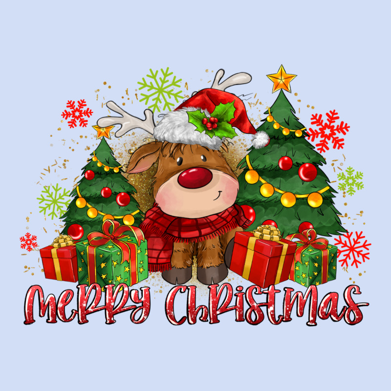 Merry Christmas Reindeer Urban Hoodie by MaliasSmallBusiness | Teevron