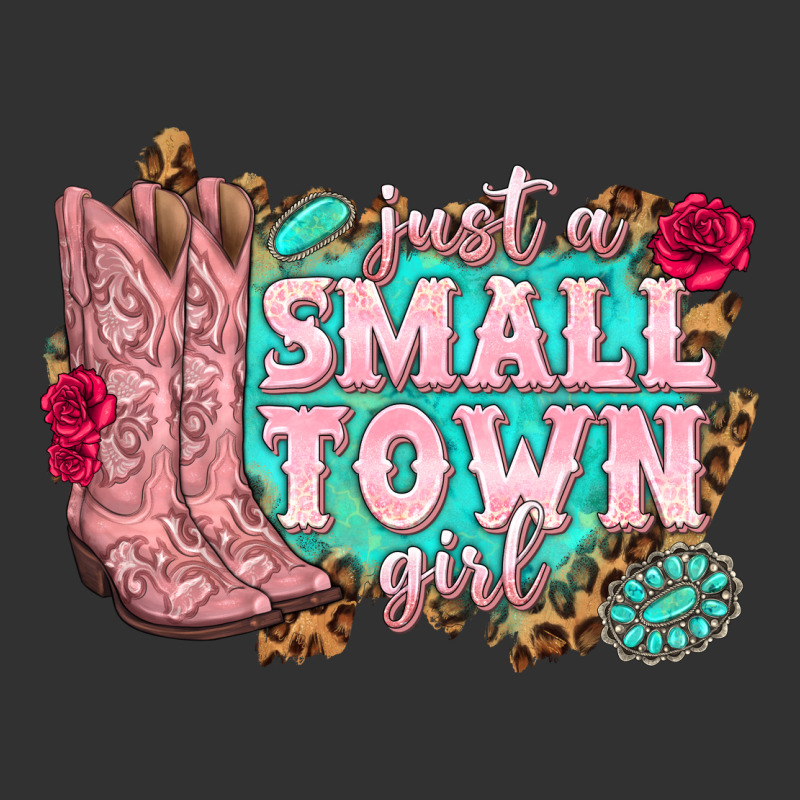 Just A Small Town Girl Cowgirl Boots Urban Heavy Tee by texasbilliewilder | Teevron