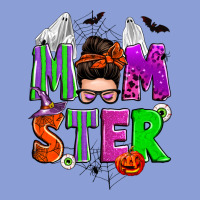 Halloween Momster Messy Bun Long Sleeve Tee | Teevron