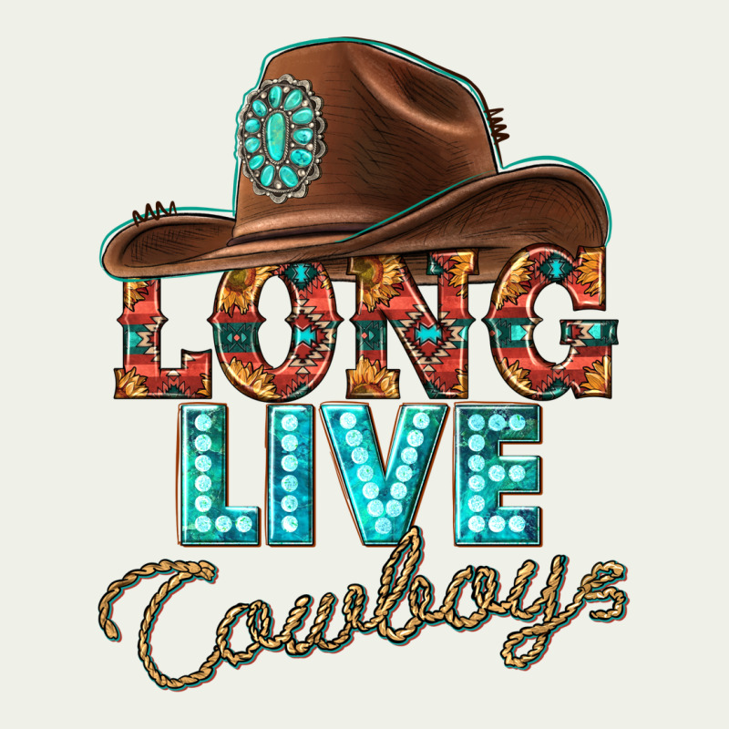 Long Live Cowboys Urban Heavy Tee by texasbilliewilder | Teevron