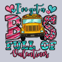 I've Got A Bus Full Of Valentines School Bus Heavyweight Hoodie | Teevron