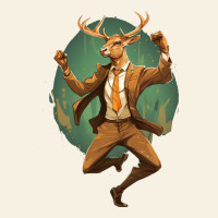 Happy Deer Vintage Tee | Teevron