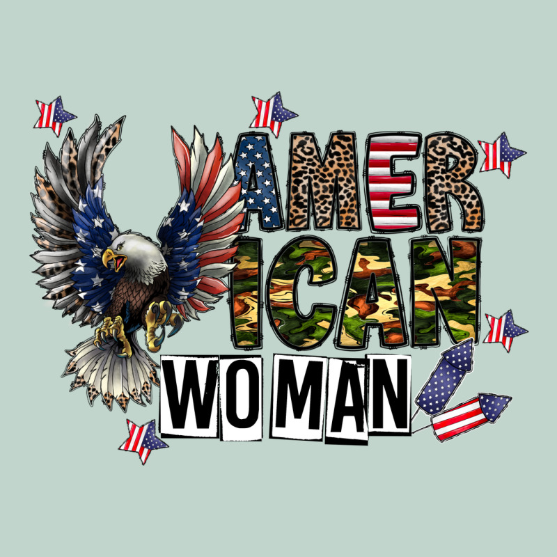American Woman Zipper Hoodie by CowhideDigitalArt | Teevron