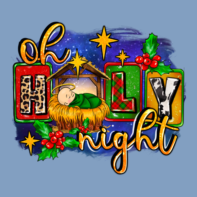 Oh Holy Night With Baby Jesus For Christmas Urban Hoodie by MaliasSmallBusiness | Teevron