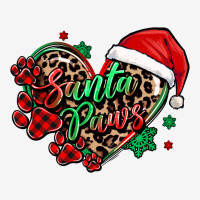 Santa Paws Christmas Heart Urban Hoodie | Teevron