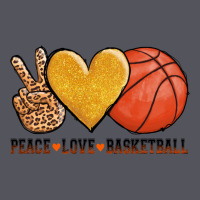 Peace Love Basketball Vintage Hoodie | Teevron