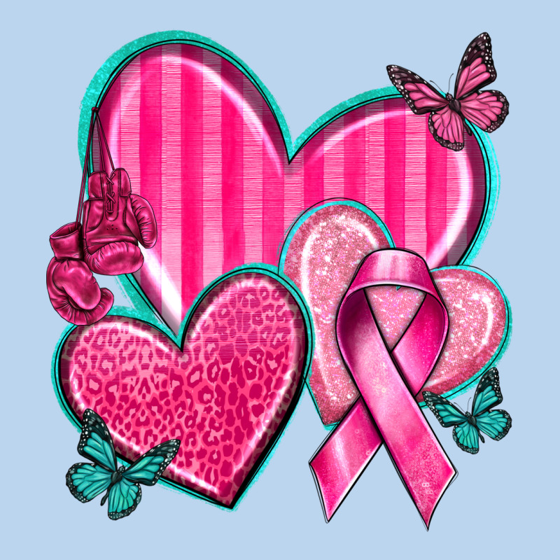 Breast Cancer Hearts Classic Tee by texasbilliewilder | Teevron