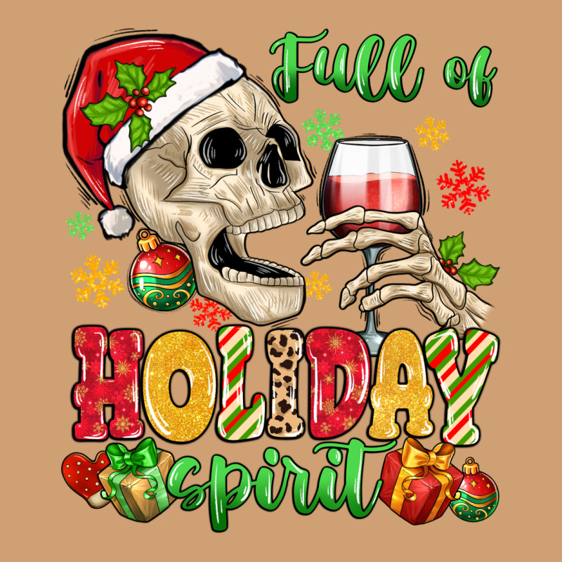 Full Of Holiday Spirit Vintage Tee by MaliasSmallBusiness | Teevron