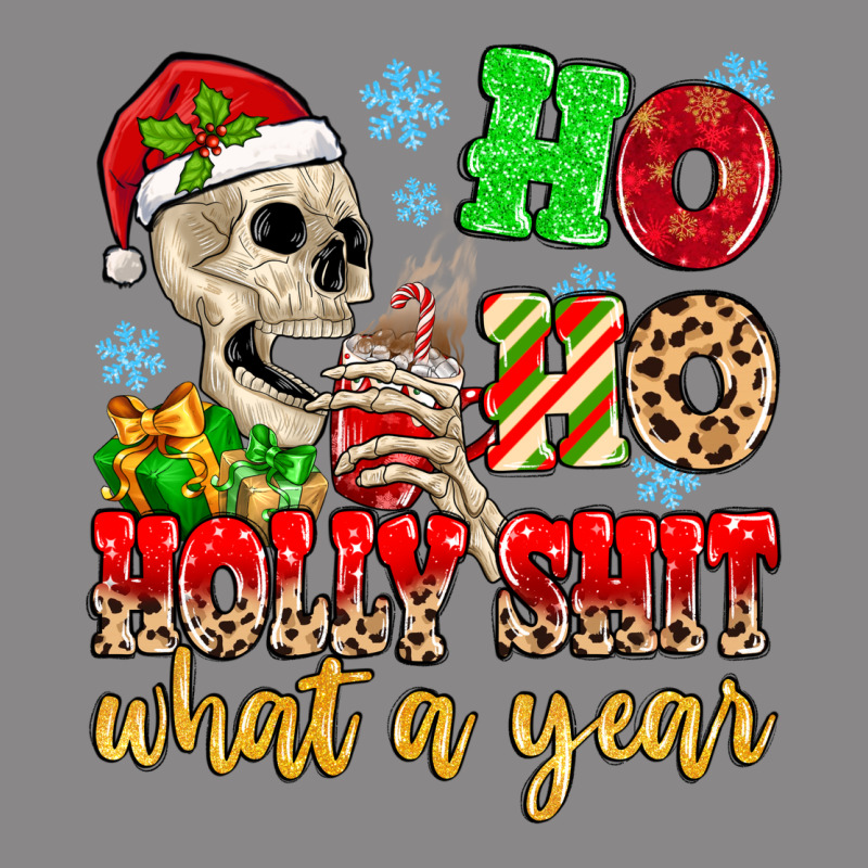 Ho Ho Holy Shit What A Year Vintage Tee by MaliasSmallBusiness | Teevron