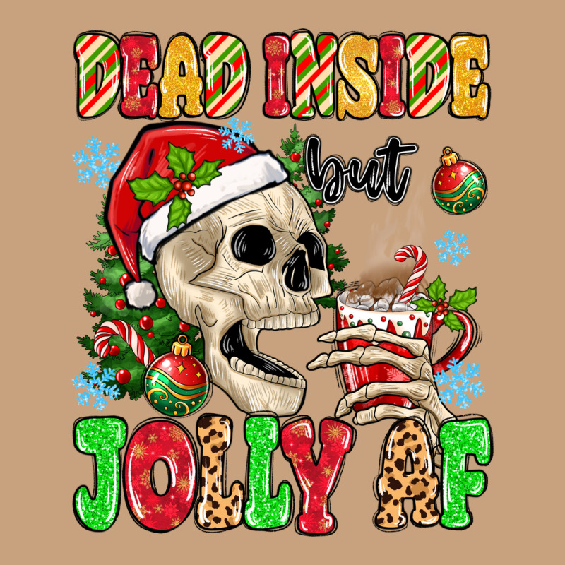 Dead Inside But Jolly Af Vintage Tee by MaliasSmallBusiness | Teevron