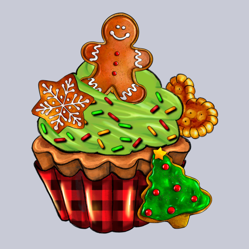 Christmas Cookie Cupcake Heavyweight Hoodie by AdoDesignShop | Teevron