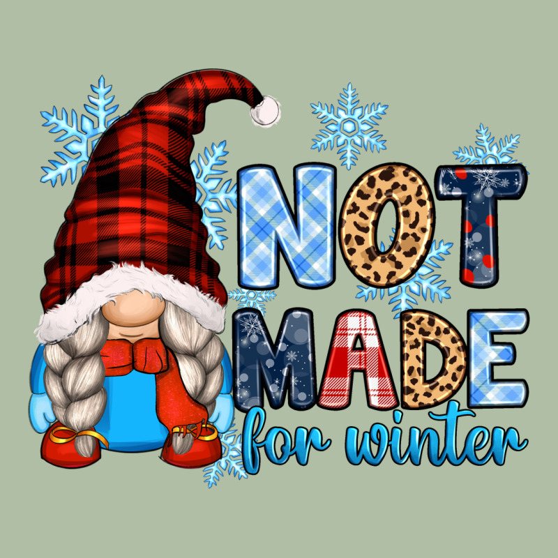 Not Made For Winter With Gnome Urban Heavy Tee by Zillion Design Studio | Teevron