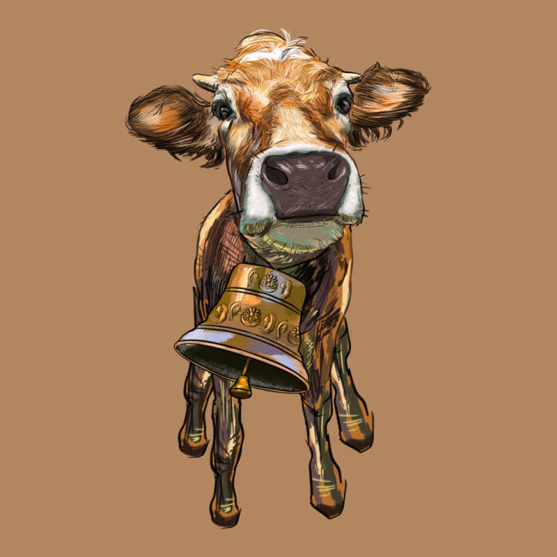 Heifer Cow With Cow Bell Long Sleeve Tee by RanaPortraitStore | Teevron
