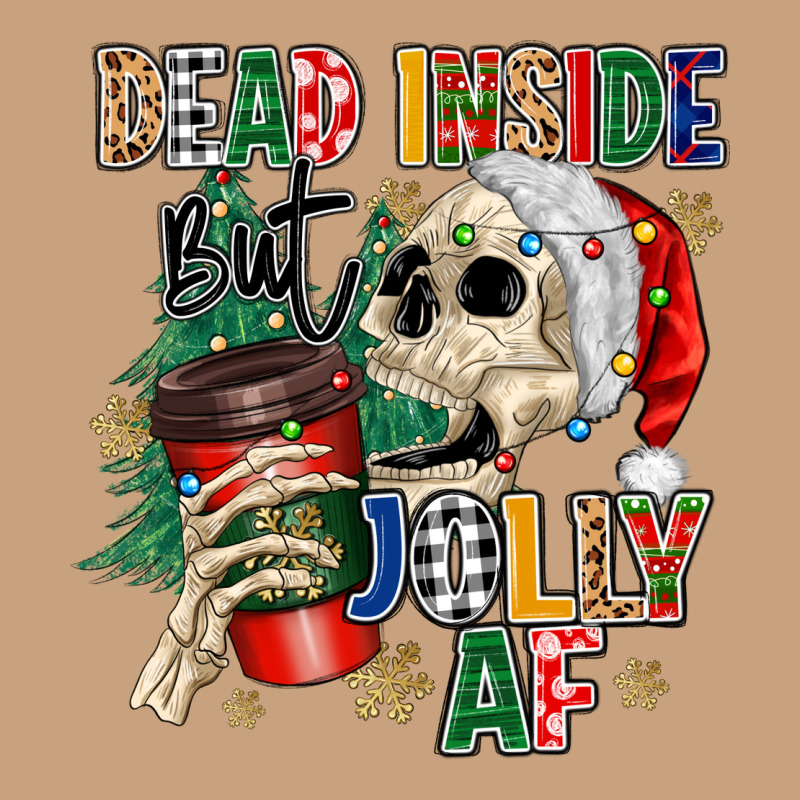 Dead Inside But Jolly As Fuck Vintage Tee by MaliasSmallBusiness | Teevron