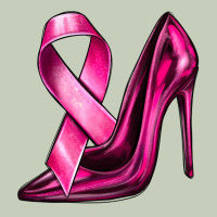 Breast Cancer Ribbon And Heels Classic Tee | Teevron