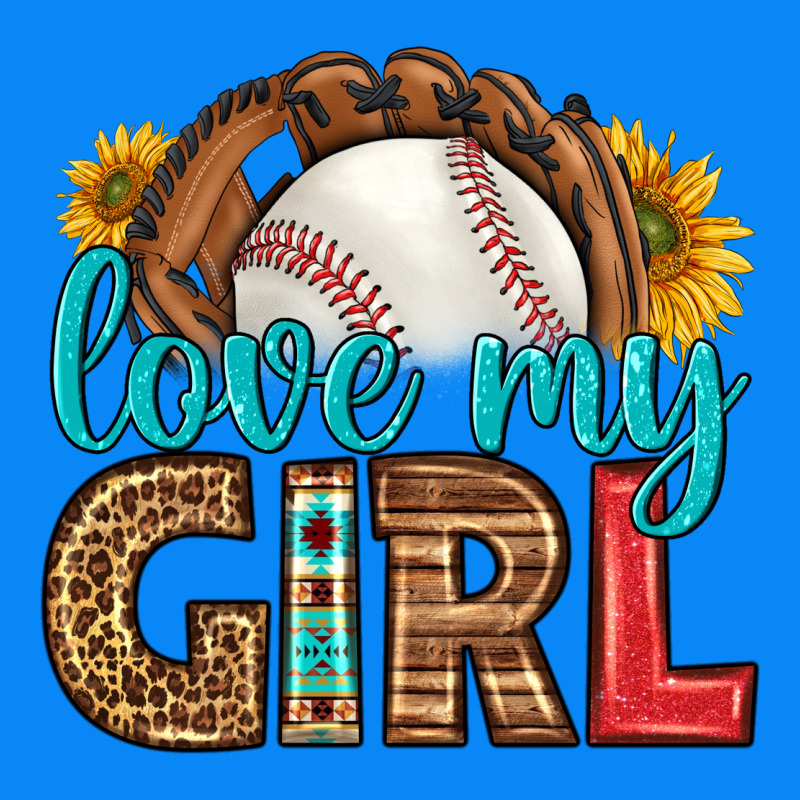 Love My Girl Baseball Zipper Hoodie by HRA Design Shop | Teevron