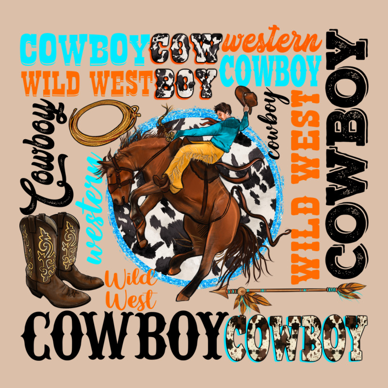 Western Cowboy Wild West Urban Heavy Tee by texasbilliewilder | Teevron