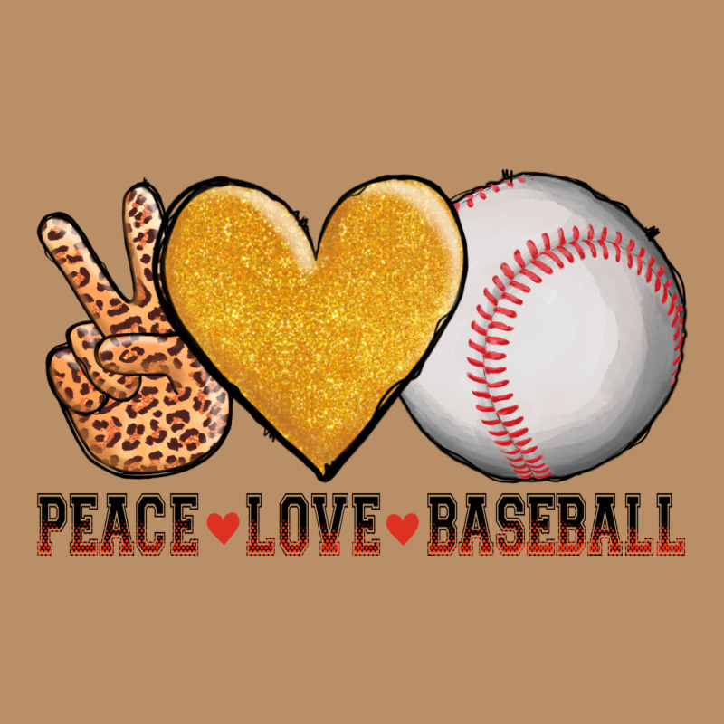 Peace Love Baseball Vintage Hoodie by AdoDesignShop | Teevron