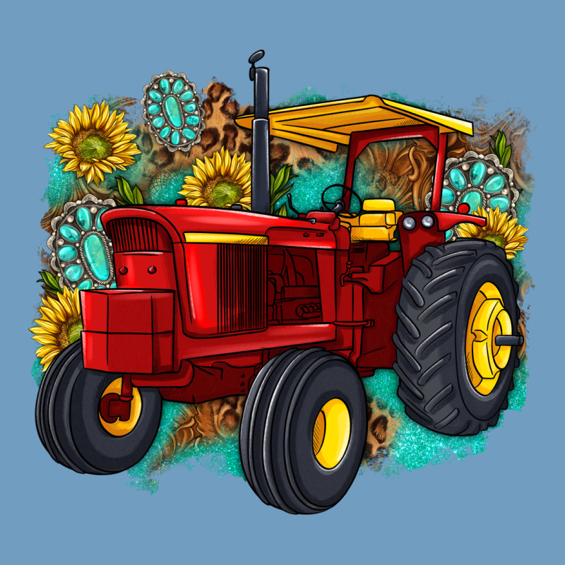 Western Tractor Urban Heavy Tee by texasbilliewilder | Teevron