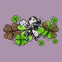 Western Cowhide Leopard Glitter Shamrocks Heavyweight Hoodie | Teevron