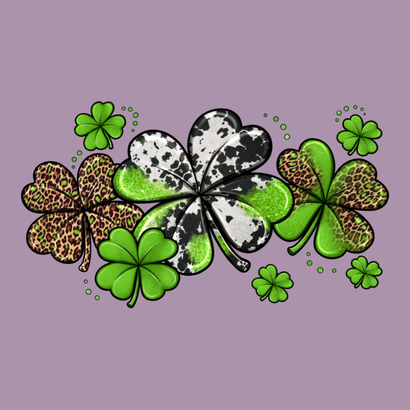 Western Cowhide Leopard Glitter Shamrocks Heavyweight Hoodie by Jasminsmagicworld | Teevron
