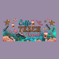 Coffe Teach Repeat Libbey Glass Classic Tee | Teevron