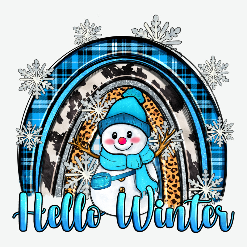 Hello Winter Rainbow Urban Heavy Tee by Zillion Design Studio | Teevron