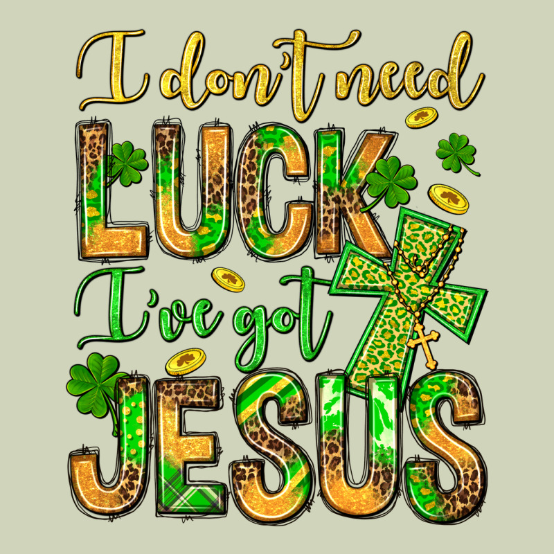 I Don't Need Luck I've Got Jesus Heavyweight Hoodie by Jasminsmagicworld | Teevron