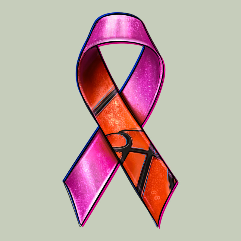 Breast Cancer Ribbon Basketball Classic Tee by texasbilliewilder | Teevron
