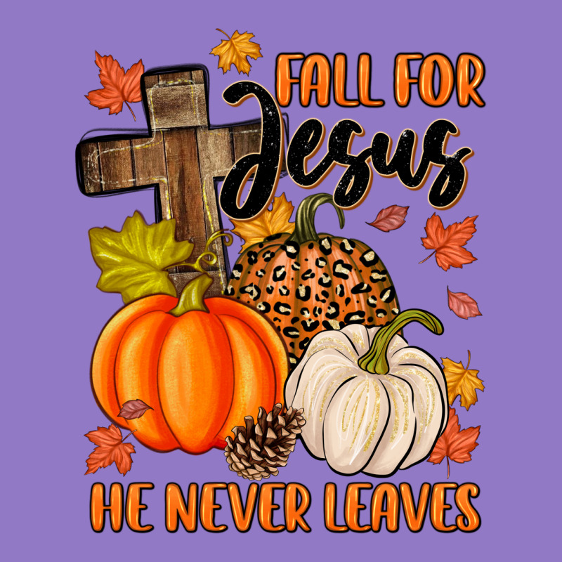 Fall For Jesus He Never Leaves Urban Hoodie by MaliasSmallBusiness | Teevron
