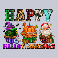 Happy Hallothanksmas With Cupcakes Heavyweight Hoodie | Teevron