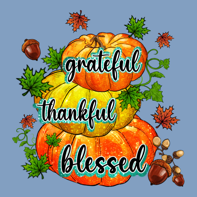 Grateful Thankful Blessed Urban Hoodie by MaliasSmallBusiness | Teevron