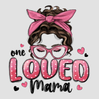 One Loved Mama Messy Bun Premium Hoodie | Teevron
