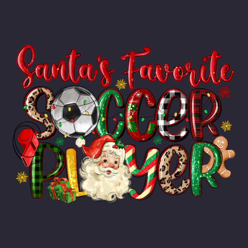 Santas Favorite Soccer Player Vintage Tee by MaliasSmallBusiness | Teevron