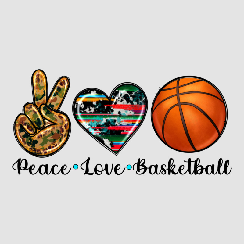 Peace Love Basketball Premium Sweatshirt by Artiststas | Teevron