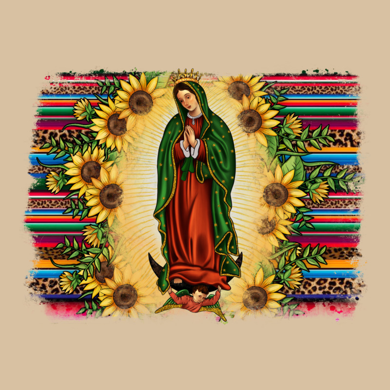 Serape Our Lady Of Guadalupe2 Heavyweight Hoodie by JahusDesignShop | Teevron