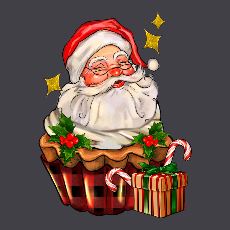 Santa Claus Cupcake Heavyweight Hoodie by AdoDesignShop | Teevron