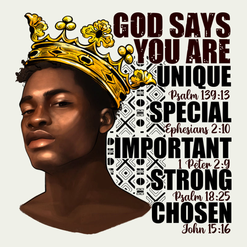 Afro Man God Says You Are Urban Heavy Tee by texasbilliewilder | Teevron