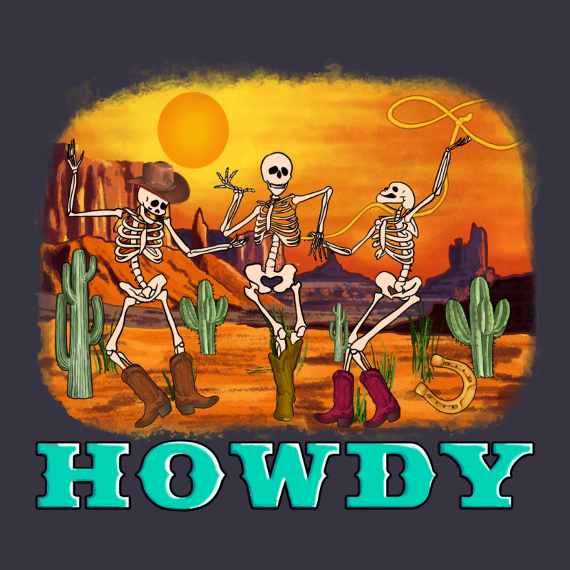 Western Skeleton Vintage Hoodie by AdoDesignShop | Teevron