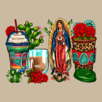 Lady Of Guadalupe Coffee Cups Long Sleeve Tee | Teevron