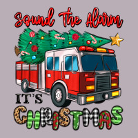 Sound The Alarm Its Christmas Fire Truck Vintage Tee | Teevron