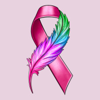 Breast Cancer Ribbon With Feather Classic Tee | Teevron