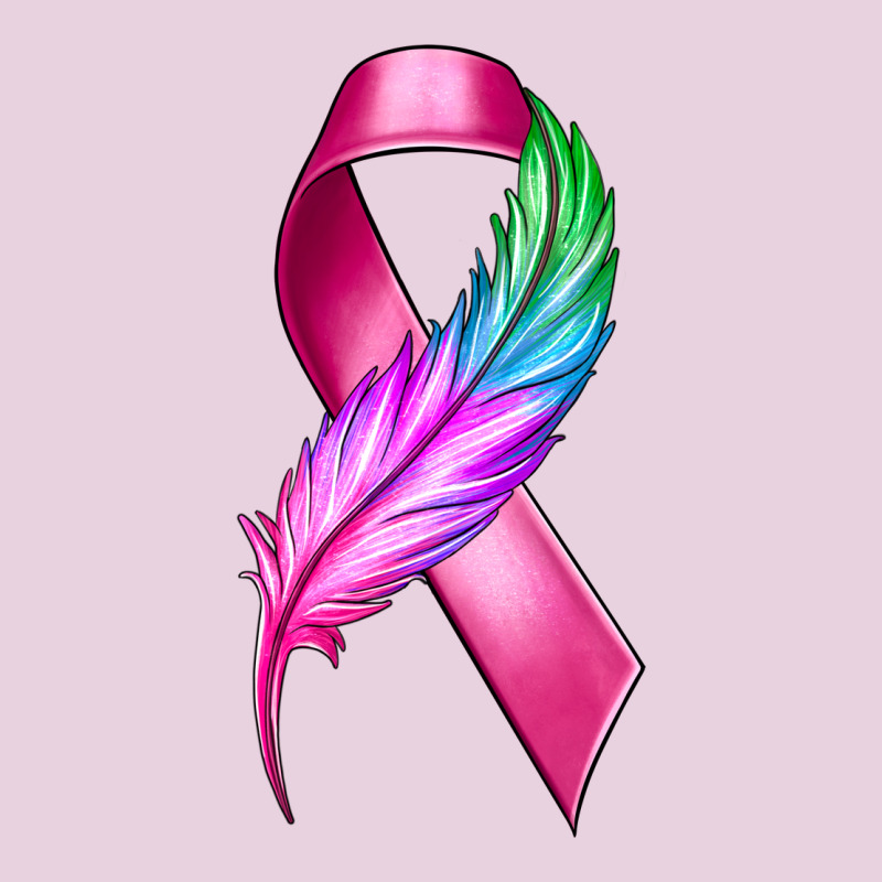 Breast Cancer Ribbon With Feather Classic Tee by texasbilliewilder | Teevron