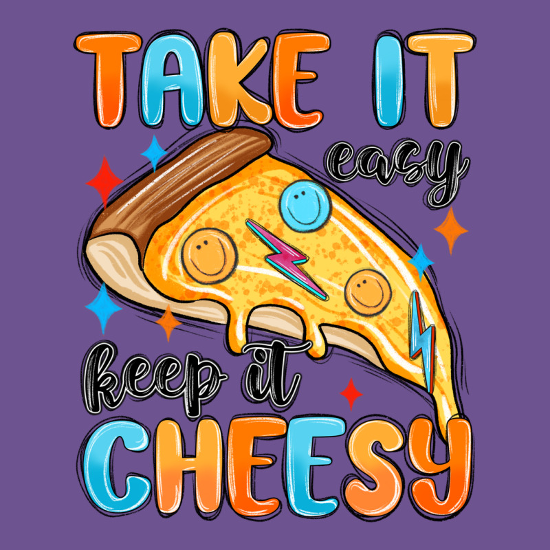 Take It Easy Keep It Cheesy Vintage Tee by MaliasSmallBusiness | Teevron
