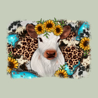 Cowhide Leopard Calf Long Sleeve Tee | Teevron