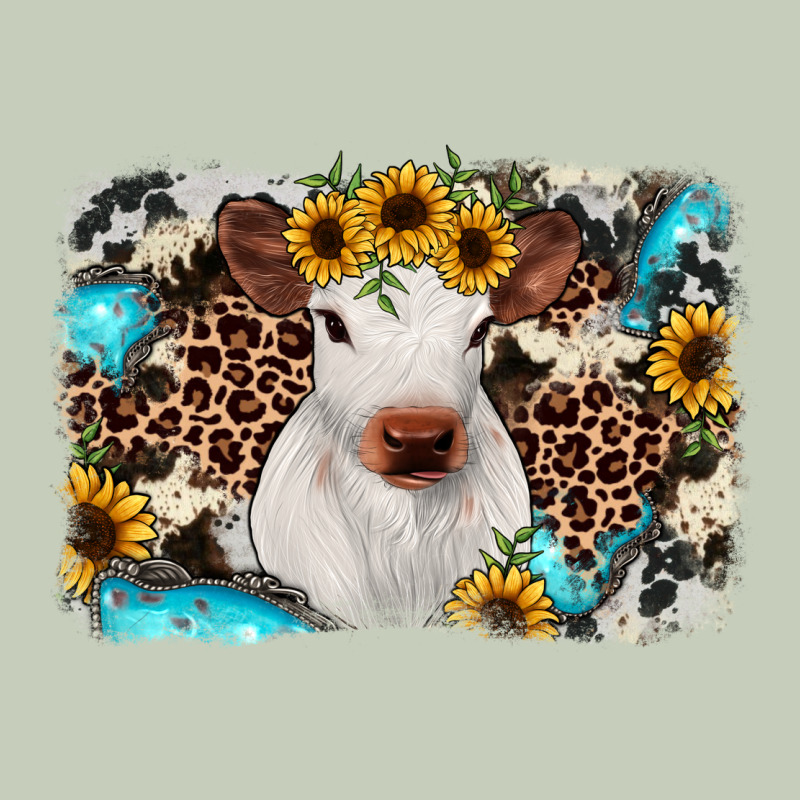 Cowhide Leopard Calf Long Sleeve Tee by RanaPortraitStore | Teevron