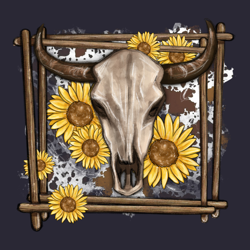 Western Bull Skull Vintage Tee by MaliasSmallBusiness | Teevron