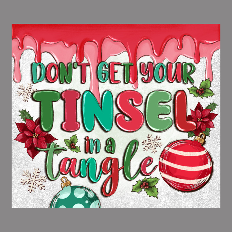 Don't Get Your Tinsel In A Tangle Vintage Tee by MaliasSmallBusiness | Teevron